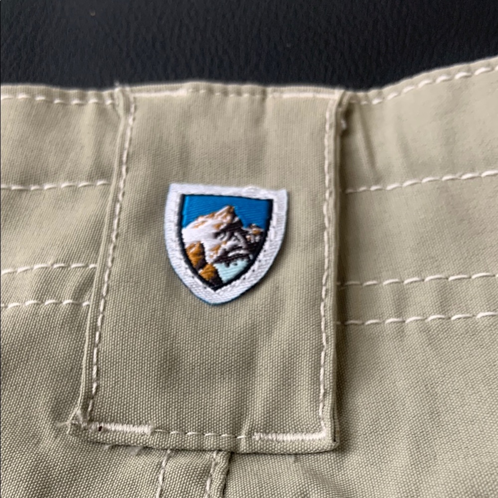 KÜHL Convertible Hiking Cargo Pants Zip Off Trail Travel Outdoor Tan Women’s 12 - Picture 8 of 15